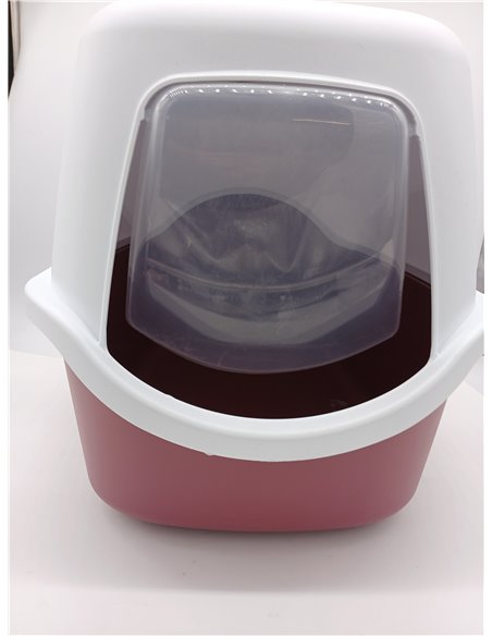 Trixie – Arena para Gatos, Color Frambuesa/Blanco, 10 L, Aglomerante, Baja en Polvo, Higiene Óptima para Gatos