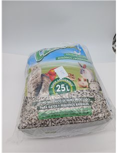 Vitakraft Vegetal Clean Papel, lecho Sanitario higiénico de Papel prensado para Animales pequeños, Conejos, cobayas, Gatos, Cont 2