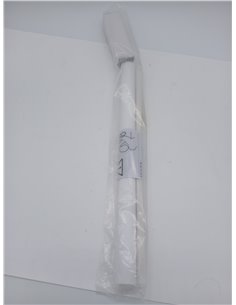Deco Company Estor Enrollable Opaco Con Pinzas Uni - Instalación Sin Taladrar, Translúcido, Para Ventanas - Blanco, 45 x 150 cm  2
