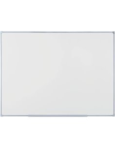 Economy Magnetic Whiteboard, 120 x 90 cm, Dry Lacquered Steel Surface, Grey Tech Frame