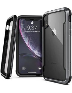 COQUE DEFENSE SHIELD NOIR: APPLE IPHONE XR