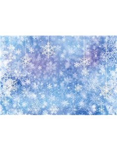2,2x1,5m Invierno Congelado Fotografía Telón de Fondo Escena de Invierno de Navidad Telón de Fondo Azul Nevadas Hielo Nieve Teló