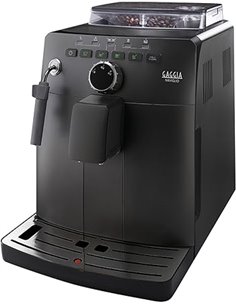 Gaggia HD8749/01 Naviglio Black, Cafetera Automática, para Espresso y Cappuccino, Café en Grano, 15 bares, 1850W, Negro, 100% Ma