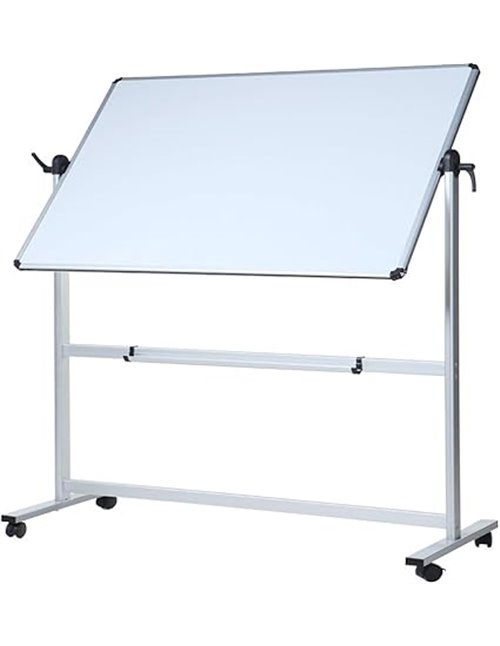 VIZ-PRO Double-sided mobile whiteboard, 1800 x 1200 mm