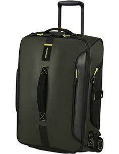 Samsonite Paradiver Light - Bolsa de Viaje con Ruedas y Función Mochila (55 cm), Small, Equipaje de Mano, Repelente al Agua, Lig