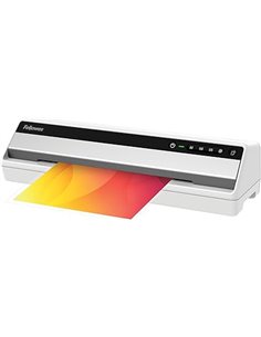 Fellowes Plastificadora Saturn A3 Pequeña Oficina – InstaHeat, lista en 60 segundos, sin atascos, apagado automático – Para fund