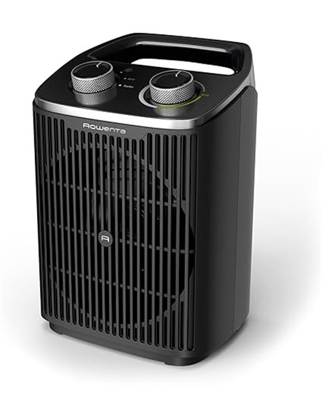 Rowenta Intense Comfort, Calefactor, 2000 W de potencia, bajo consumo, silencioso, apagado automático, 2 Modos Eco/Turbo, Calien