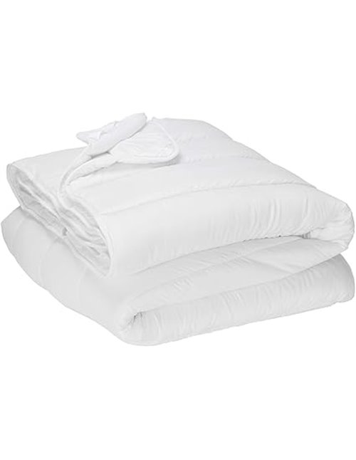 PIKOLIN Home – Duvet 135 x 200 cm – Duo 4 Seasons 150 + 300 g Soft and Breathable Fibre – Filling for All Year Round, Easy Wash,