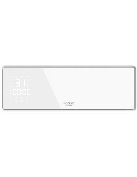 Cecotec Ceramic Wall Heater with LED Display and Remote Control Ready Warm 5310 PowerBox Ceramic. 2000W, 3 Modes, 24 Hour Timer,
