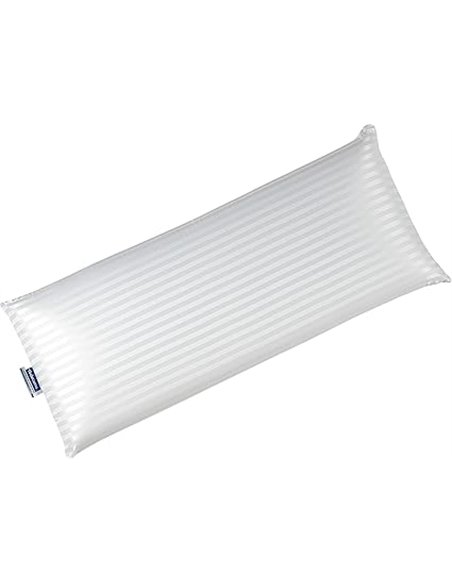 Todocama - Almohada viscoelástica, antiácaros y antibacterias. Tejido Platinium Suave, Fresco y Transpirable. Núcleo termorregul