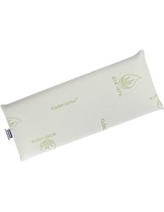 Todocama - Memory Foam Pillow, Compact Core, Double Cover with Zipper, Aloe Vera Plus Fabric, Thermo-adjustable Neck Adaptabilit