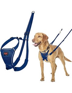 Halti No Pull Harness - Prevent Your Dog from Pulling on the Leash, Adjustable, Lightweight and Easy to Use Reflective Dog Train