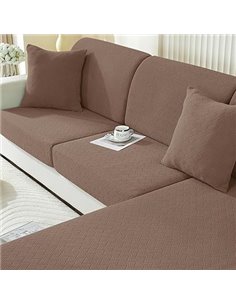 Ystyle Funda Asiento Sofa Elástico, Antiarañazos Funda Cojin Sofa Separado Ajustable, Universal Protector De Asiento Funda De Co