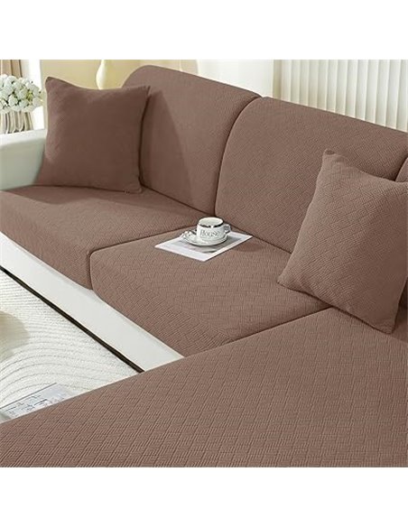 Ystyle Funda Asiento Sofa Elástico, Antiarañazos Funda Cojin Sofa Separado Ajustable, Universal Protector De Asiento Funda De Co