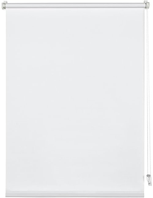 Deco Company Store enrouleur à clipser ou à coller, Store du jour, Opaque, Mounting kit inclus, Unique clip, White, 55 x 150 cm 