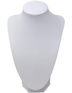 R&F srls Plain white neck display holder necklace jewellery necklace