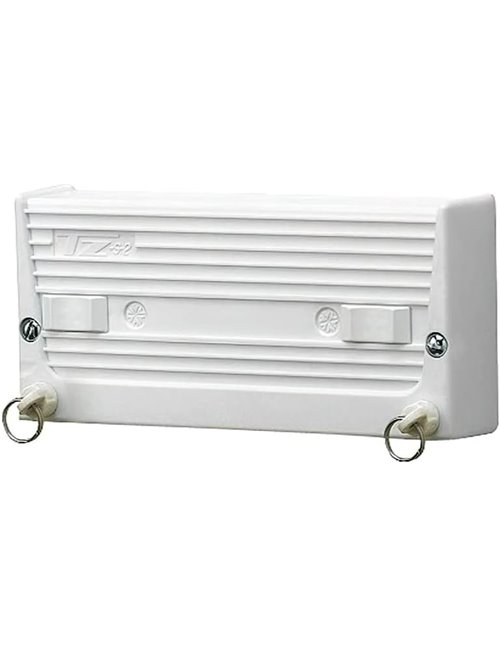 Cuncial TZ-S-2 | Automatic Wall Clothesline 2 Ropes | Up to 10 m of Line | Extendable 5 m per Rope | Individual Locking | Indoor