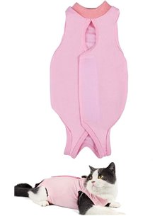 Traje de recuperación Profesional para Gatos, Gata Camiseta de recuperación, heridas Abdominales Profesional para heridas, de re