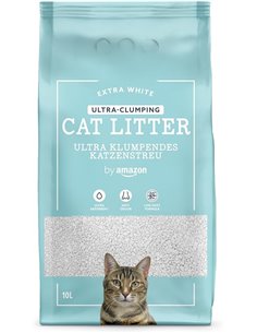 by Amazon Ultra White Clumping Cat Litter 10 L