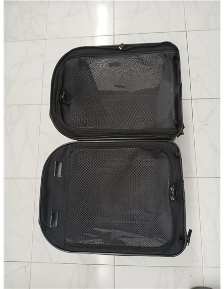 wakytu Transportador portátil 2 en 1 para Mascotas para Perros medianos, Gatos Grandes, 2 Gatos, Juego de jaulas Dobles de Viaje