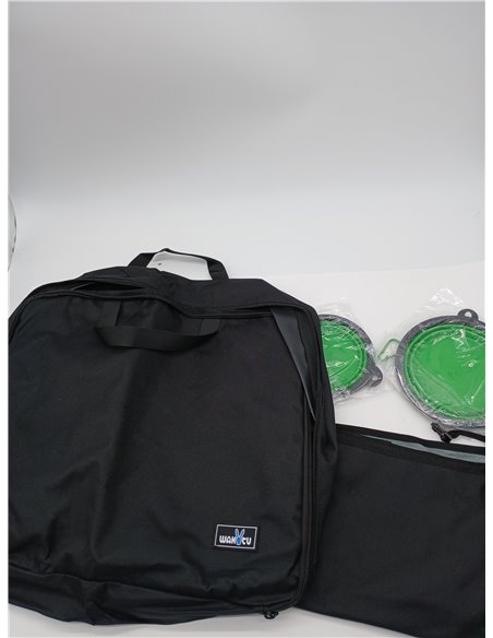 wakytu Transportador portátil 2 en 1 para Mascotas para Perros medianos, Gatos Grandes, 2 Gatos, Juego de jaulas Dobles de Viaje