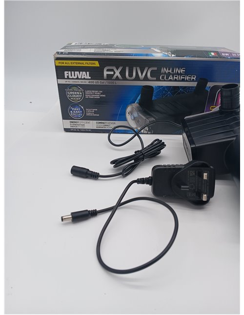 Fluval Clarificador FX UVC en línea