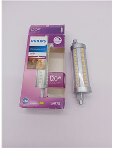 Philips - Bombilla LED Lineal, 120W, Lineal R7S 118 mm, Neutra, Luz Blanca, Regulable 2