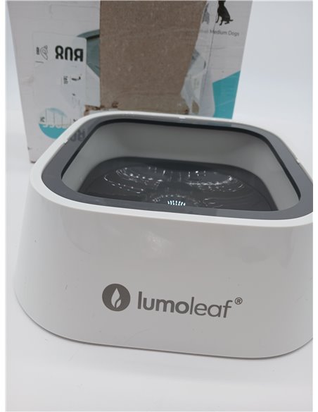 LumoLeaf - Water Bowl for Dogs (1 L, Anti-splash, Anti-Leak, Water Dispenser for Cats and Pets