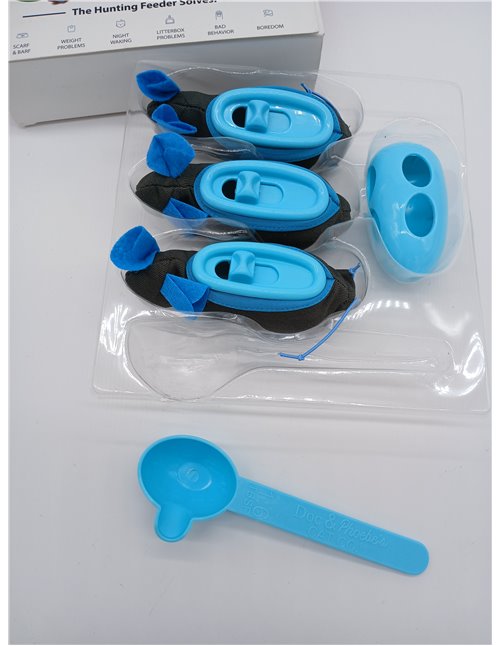 Doc & Phoebe - Comedero Interactivo para Gatos de Caza, Talla única