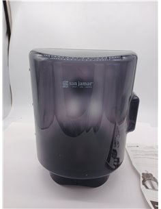 San Jamar Centerpull - Dispensador de Toallas de Papel con Embudo Ajustable para baño, cocinas y restaurantes, plástico, 13.25 x 2