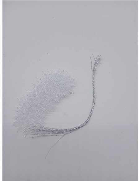 Naler 20 Copos de Nieve Navideños Plásticos Transparentes para Decoración de Árboles de Navidad