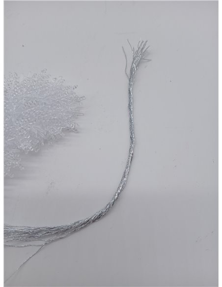 Naler 20 Copos de Nieve Navideños Plásticos Transparentes para Decoración de Árboles de Navidad
