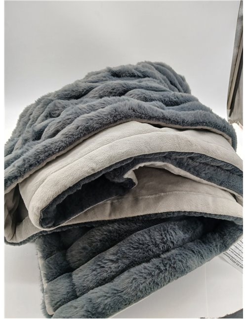 Beurer Stockholm Electric Blanket, Luxury Superior Material Cozy Thermal Blanket with 6 Temperature Levels, Auto Shut Off and Sa