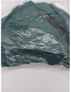 Gezu Funda nórdica verde oscuro 140x200cm gris oscuro liso reversible juego de cama para 1 persona microfibra con cremallera con 2