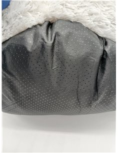 Cama Mullida para Perro en Forma de Concha Cesto de Felpa para Gato Cama para Mascotas de 70 cm Sofá Lavable para Gato Y Perros  2