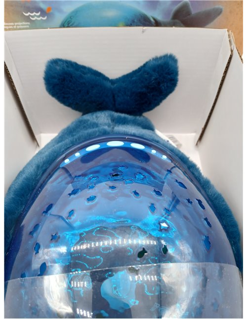 Pabobo Luz nocturna proyector Ballena Aqua Dream extra suave