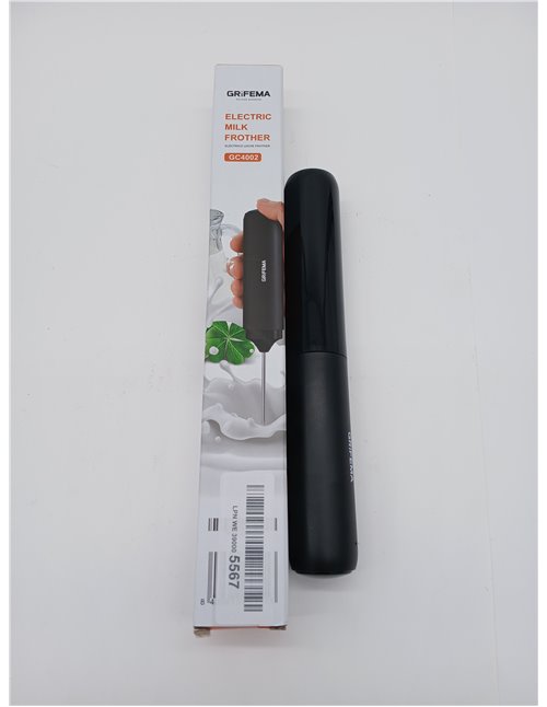 GRIFEMA Espumador de Leche USB Recargable Batidor de Leche Espuma electrico, 13000 RPM, Ergonómico, Fácil De Limpiar, Mini Batid