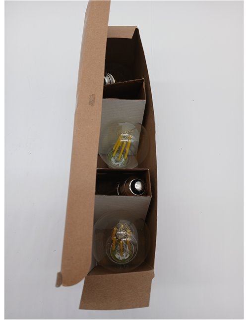 OSRAM High Efficiency LED Lamps with Energy Efficiency Class A, Pack of 5, Replaces 100W, Warm White (2700K), E27, Filament Glas
