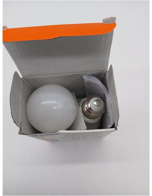 Amazon Basics Smart Bombilla led multicolor, casquillo E27, 8W (equivalente a 60W), funciona solo con Alexa, 2 paquete