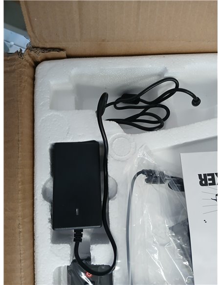 DYNASONIC Dynapro Altavoz Autoamplificado Potente 12"/700W, Altavoz Bluetooth Portátil 2 Micrófonos, Sistema PA, TWS, USB/SD y B