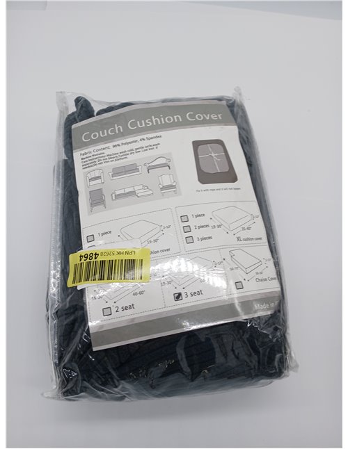 Funda Asiento Sofa Alta Elástica, Funda Cojin Sofa Separado Ajustable, Universal Protector De Cojín para Muebles, Lavable, Antid