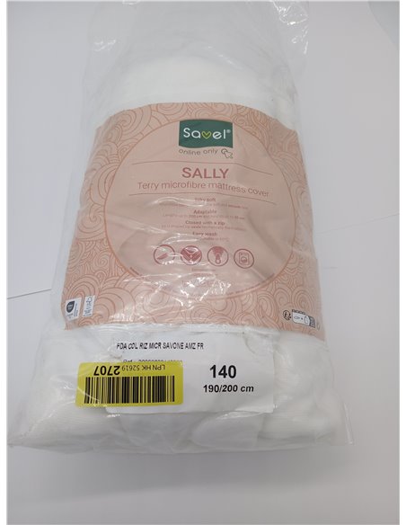 SAVEL - Funda de colchón Microfibra | Protector de colchón elástico y Suave | Cubre colchón con Cremallera | Certificado Oeko-Te