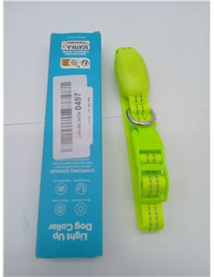 Illumifun Collar de perro LED para cachorro, collar de luz recargable por USB, collar de nailon ligero brillante para tus cachor 2
