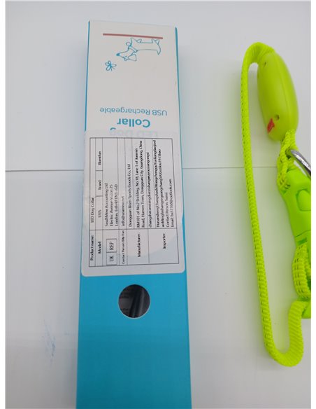 Illumifun Collar de perro LED para cachorro, collar de luz recargable por USB, collar de nailon ligero brillante para tus cachor
