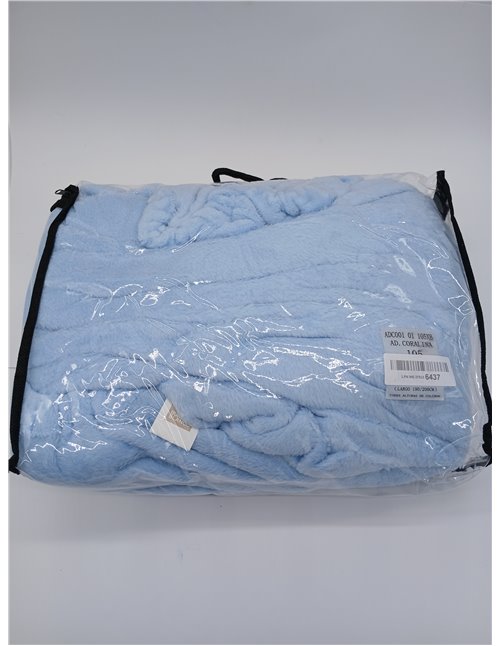 Burrito Blanco Sábana Bajera Coralina | Sábana Bajera 105 (+ Medidas Disponibles)| Sábana Coralina 105 | Coralina Tela | Color A