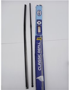 Recambio de goma REFILL 20''/500 mm (juego de 2) borde simple