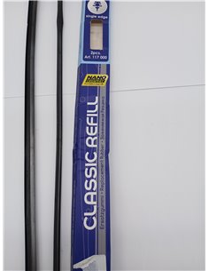 Recambio de goma REFILL 20''/500 mm (juego de 2) borde simple 2