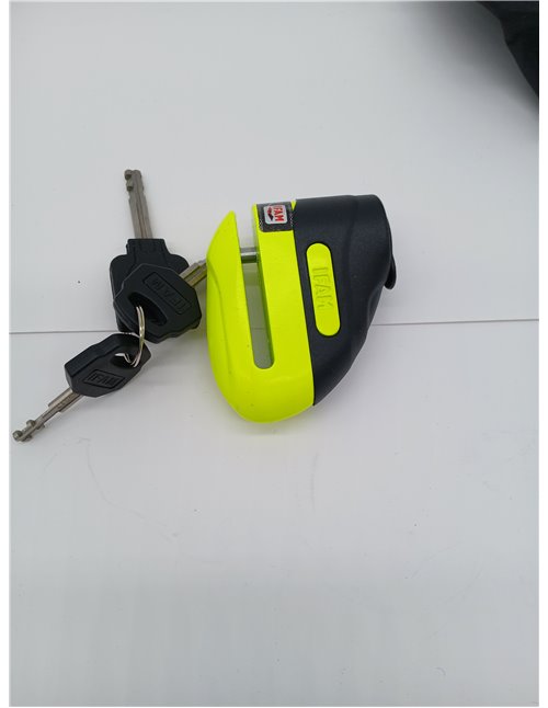 Candado de Bicicleta amarillo fluorescente