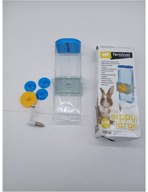 Ferplast Botella de agua Sippy, grande