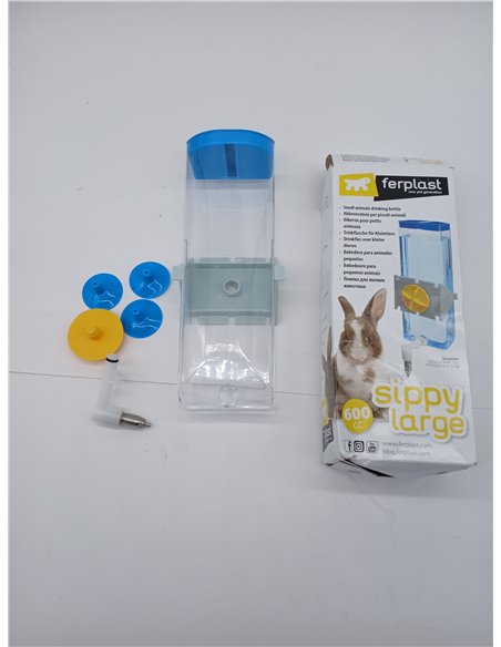 Ferplast Botella de agua Sippy, grande